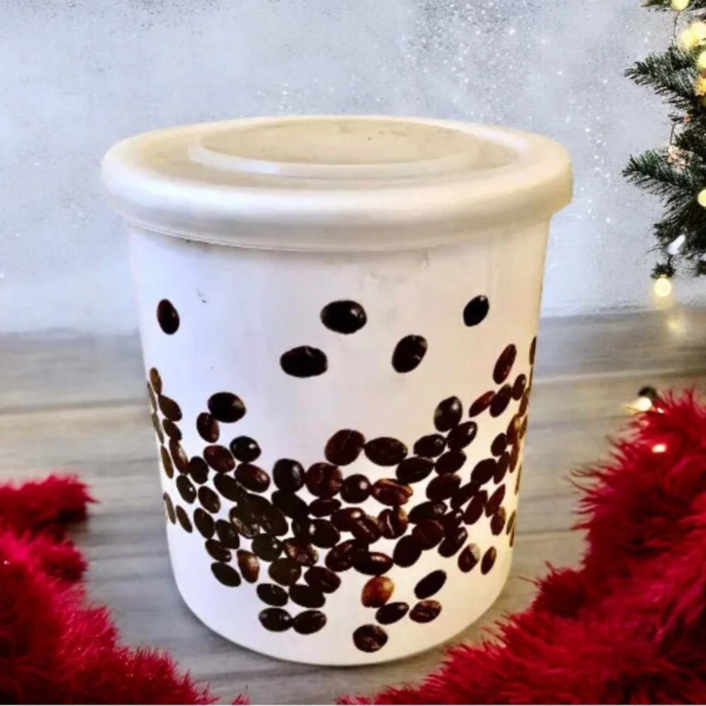 ASA TRATTORIA GERMANY Coffee Bean Canister Ceramic Container Storage With Lid